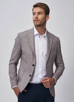 16905 Burgundy Regular Fit Jacket
