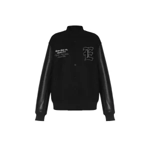 1886 VARSITY JACKET - BLACK