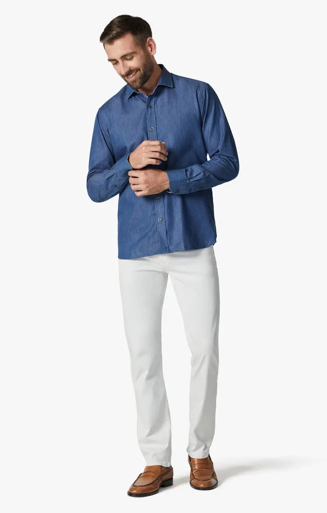 34 Heritage Charisma Relaxed Straight Pants In Stone Twill
