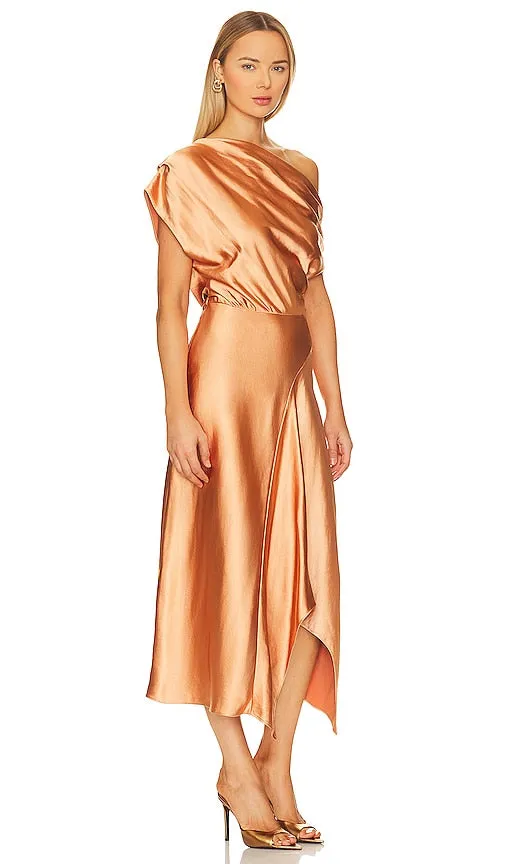 A.L.C. Jasmine Dress in Orange