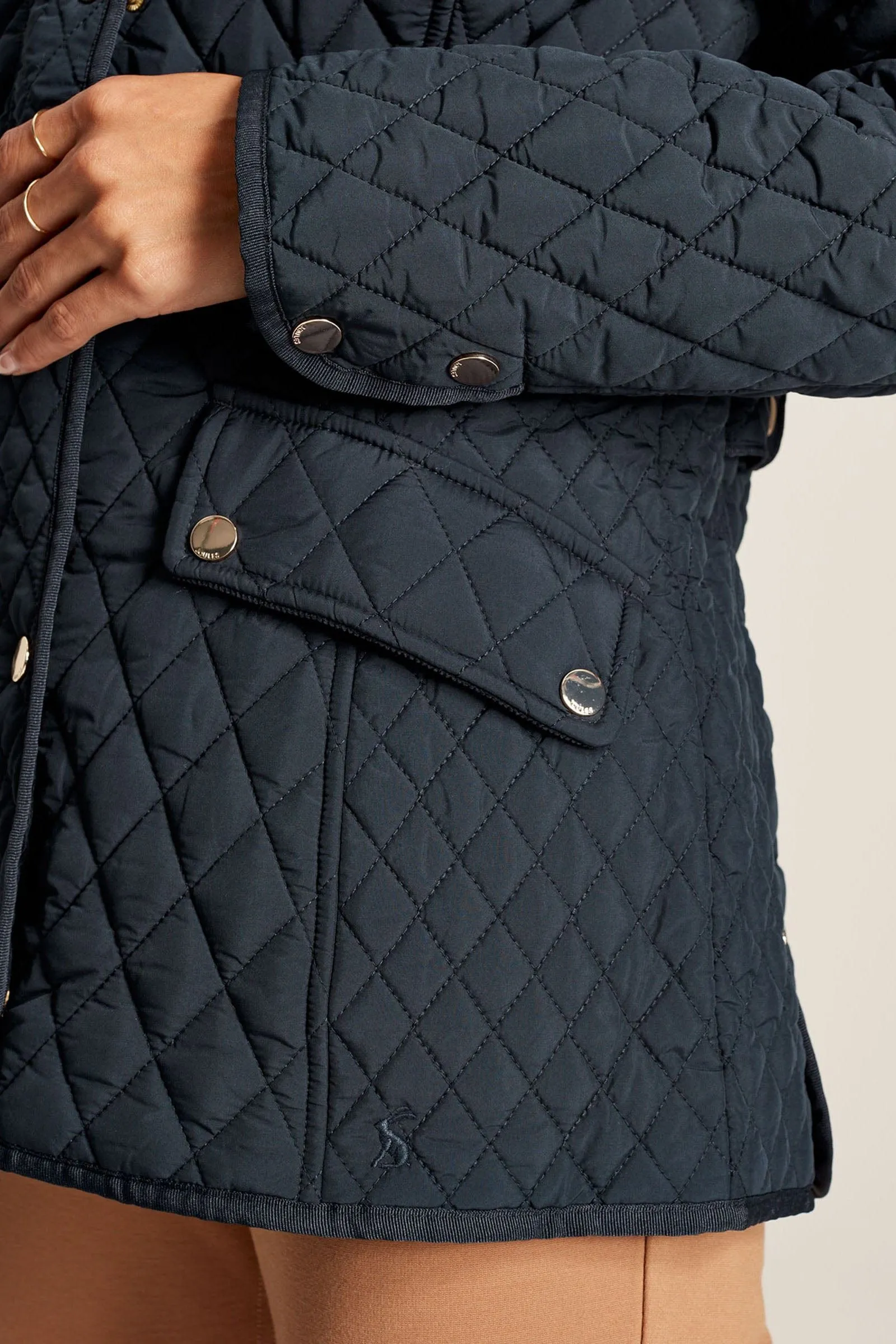 Allendale Showerproof Quilted Jacket - Dark Navy