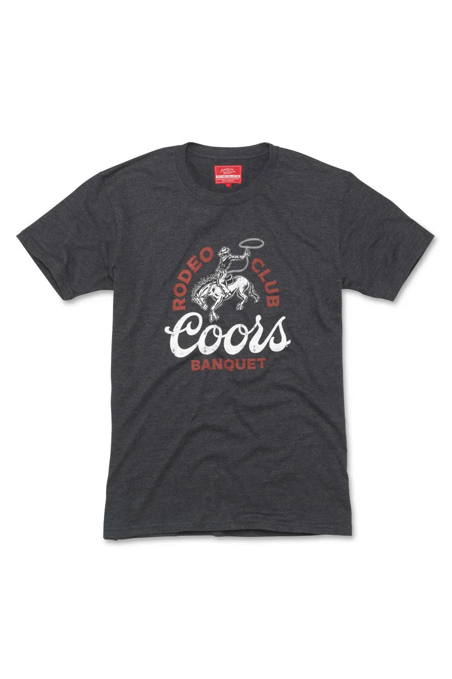 American Needle Coors Red Label Tee in Heather Charcoal