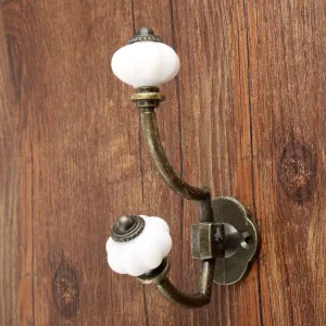 Antique Bronze Door Hanger Hooks Bathroom Wall Hanger Hats Alloy Hook