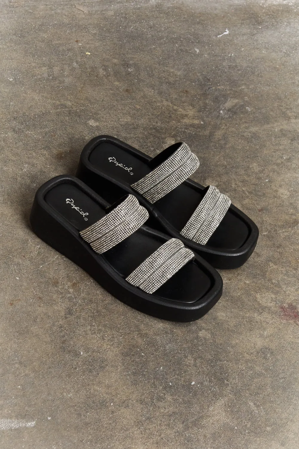 Bright Mind Platform Wedge Sandals