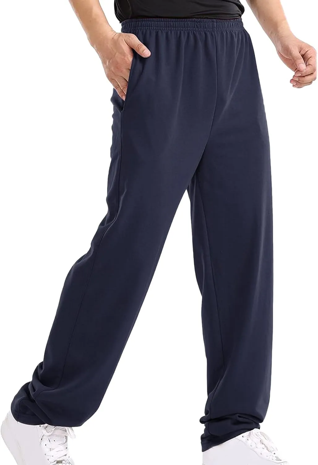 Cargo Pants for Men Big and Tall Pants Drawstring Sports Workout Trousers Elastic Waist Outdoor Pants Men Sweatpants