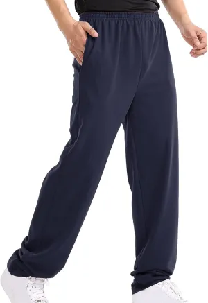 Cargo Pants for Men Big and Tall Pants Drawstring Sports Workout Trousers Elastic Waist Outdoor Pants Men Sweatpants