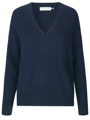 Cashmere V-Knit Pullover