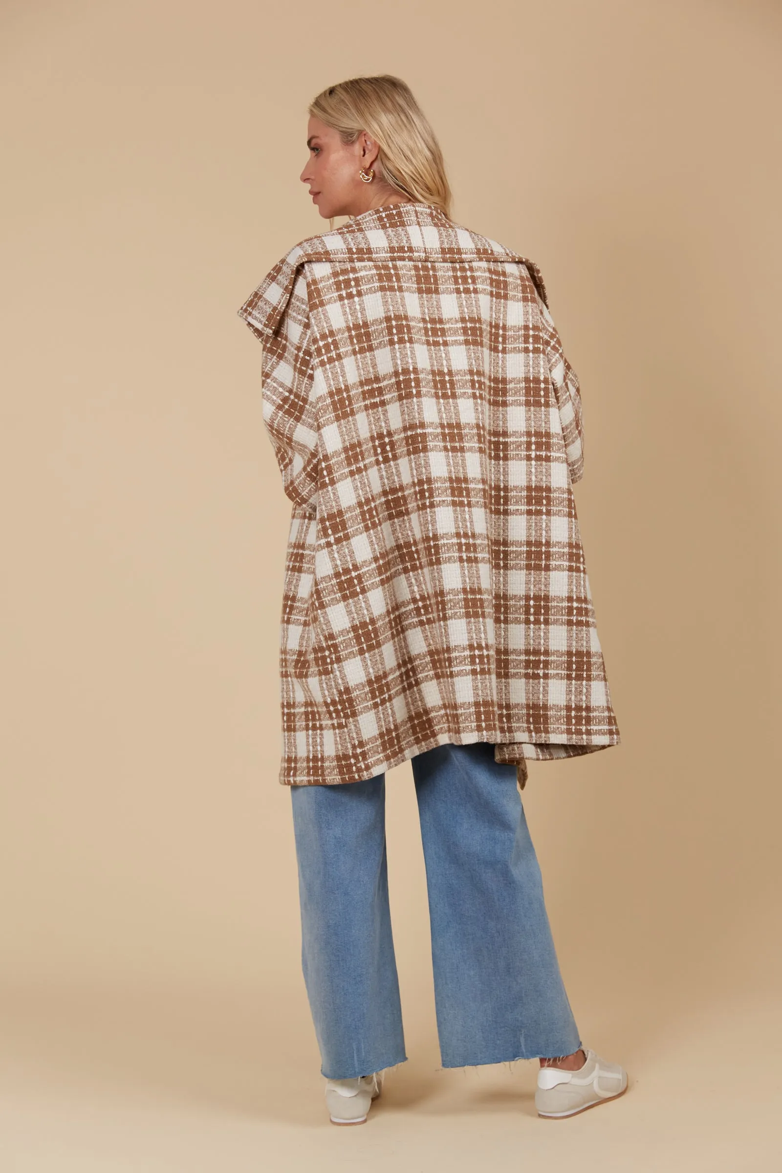 Ceto Wrap Jacket - Toffee