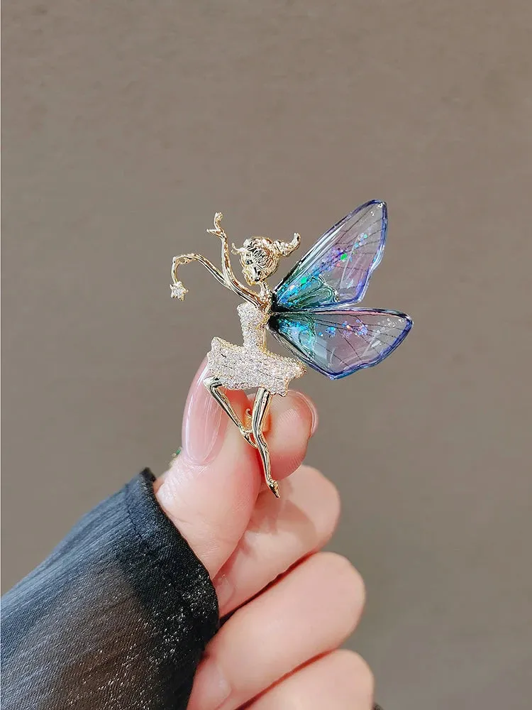 Ceylon Leather Brooch Pin