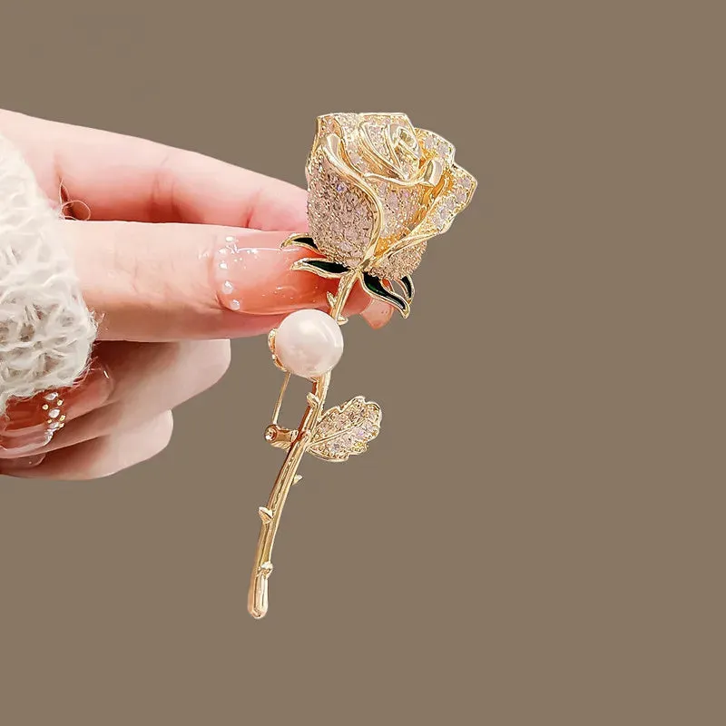 Ceylon Leather Brooch Pin