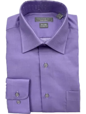 Christopher Lena Lavender Spread Collar Shirt