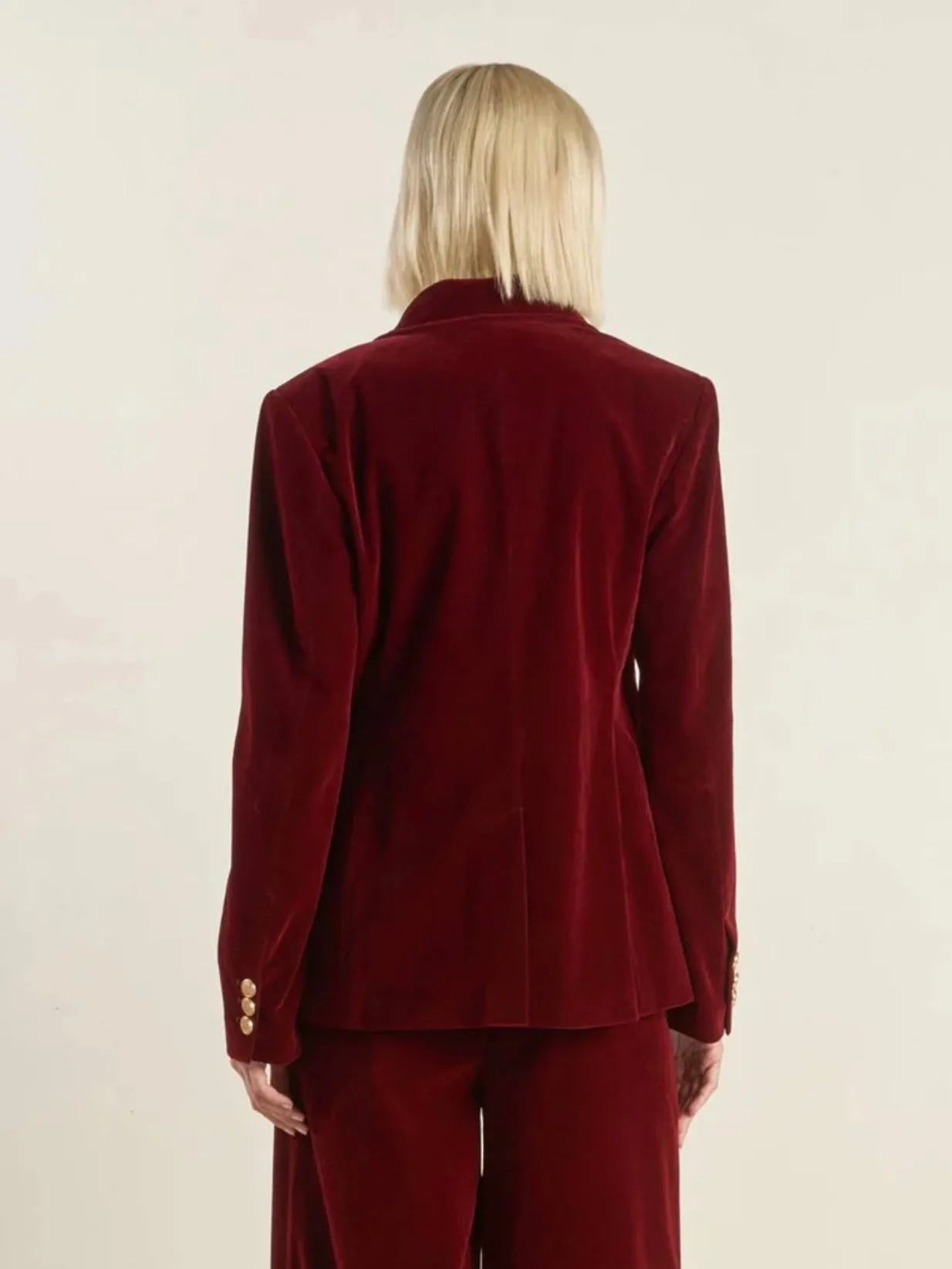 Daphne Velvet Blazer
