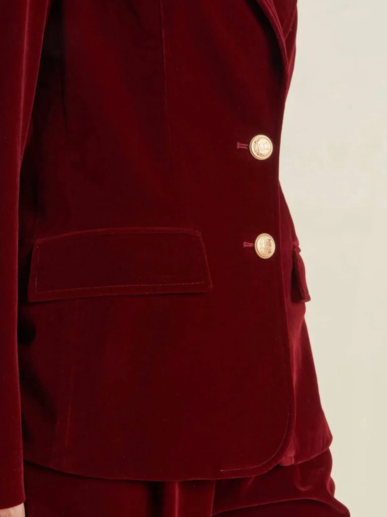 Daphne Velvet Blazer