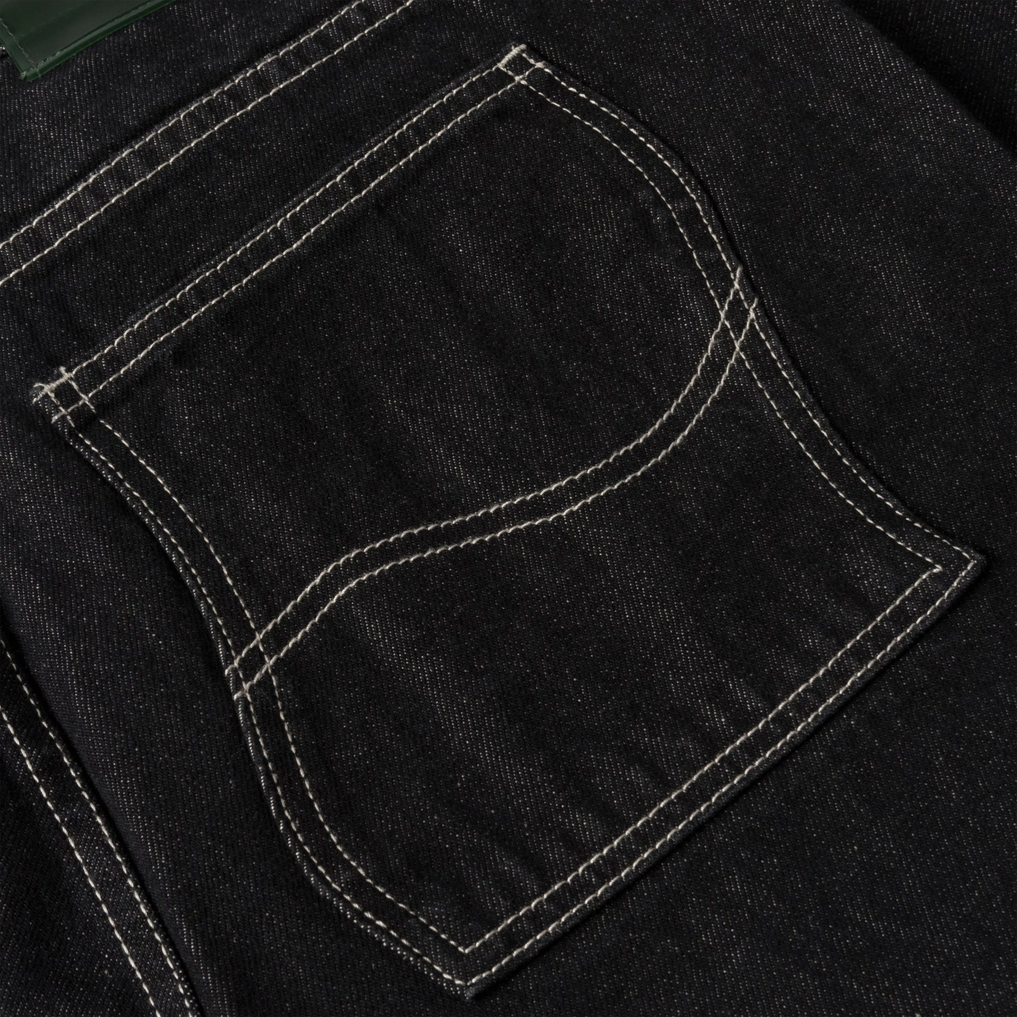 Dime Classic Relaxed Denim Pants - Black Rinsed