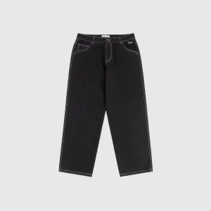 Dime Classic Relaxed Denim Pants - Black Rinsed