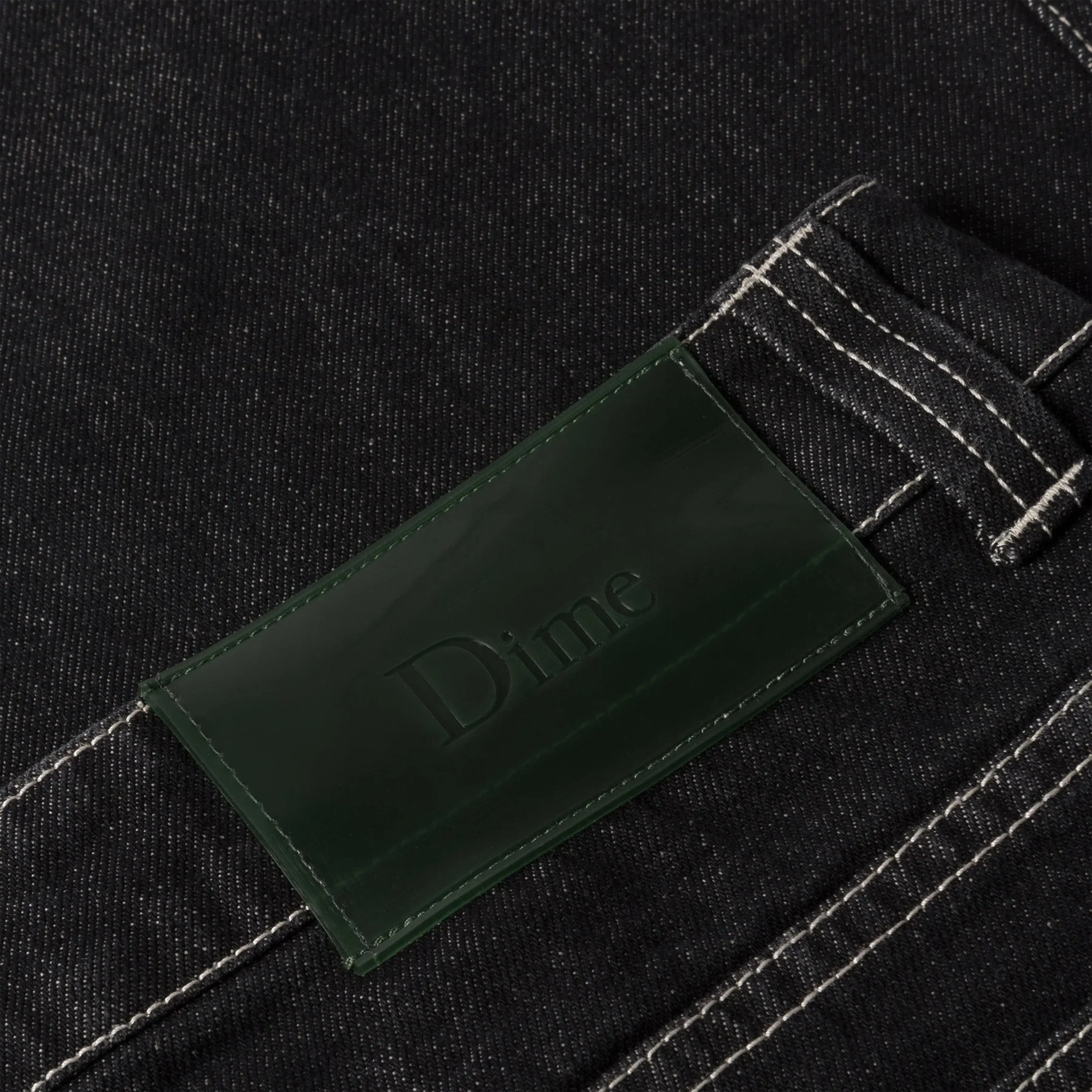 Dime Classic Relaxed Denim Pants - Black Rinsed