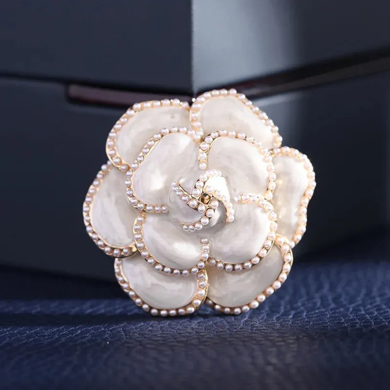 Ebru Rhinestone Brooch Pin