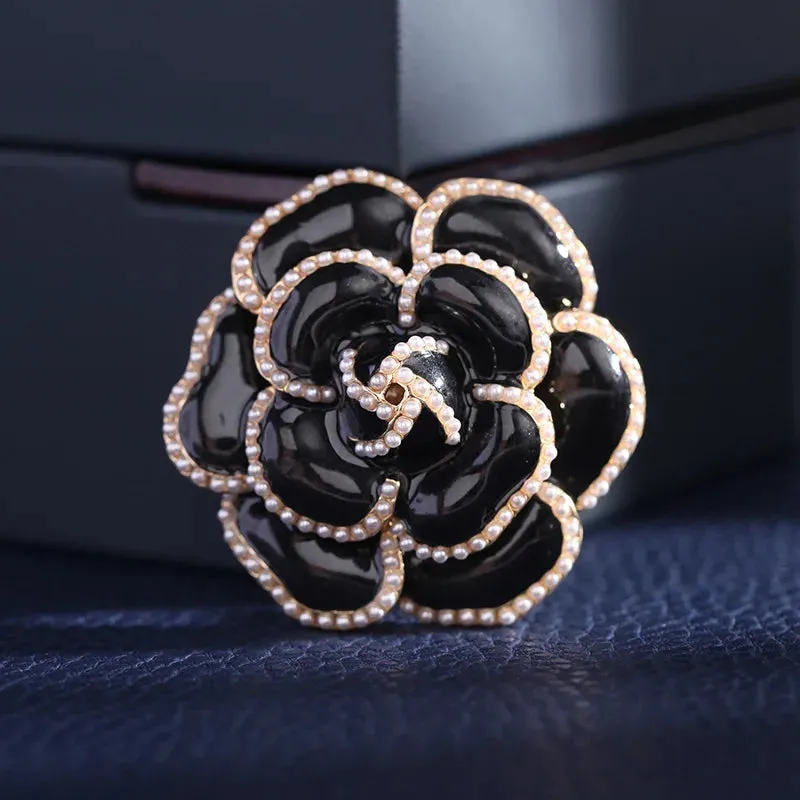 Ebru Rhinestone Brooch Pin