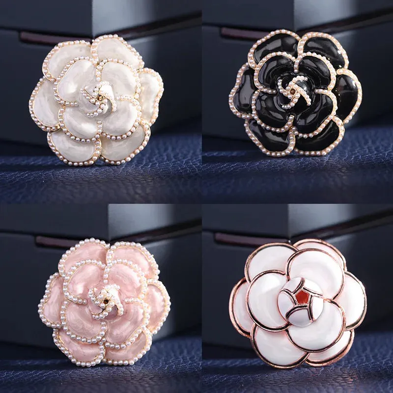Ebru Rhinestone Brooch Pin