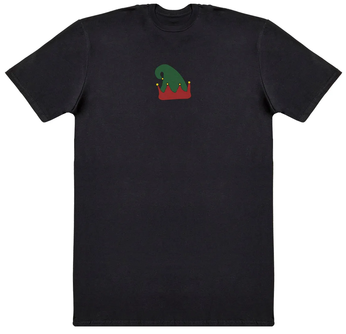 Elf Hat - Kids Oversized Comfy T-Shirt
