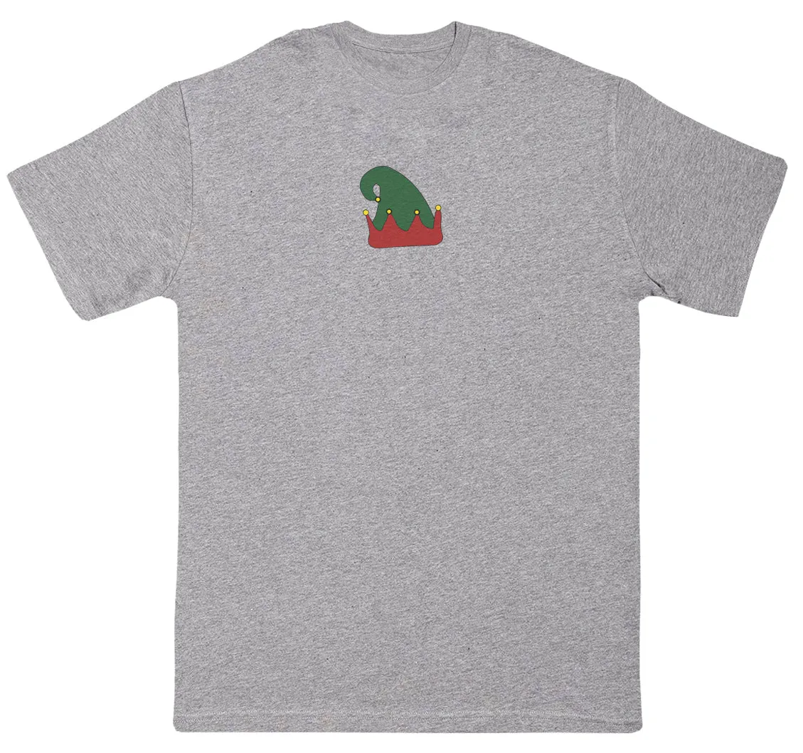 Elf Hat - Kids Oversized Comfy T-Shirt