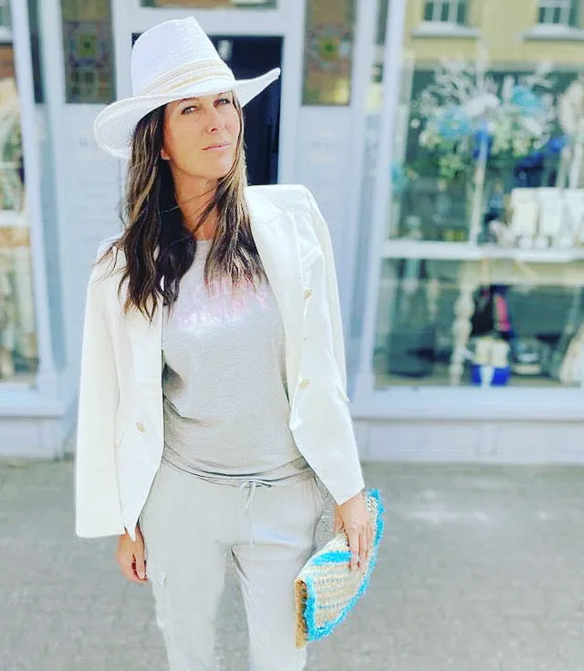 Eliza Blazer White