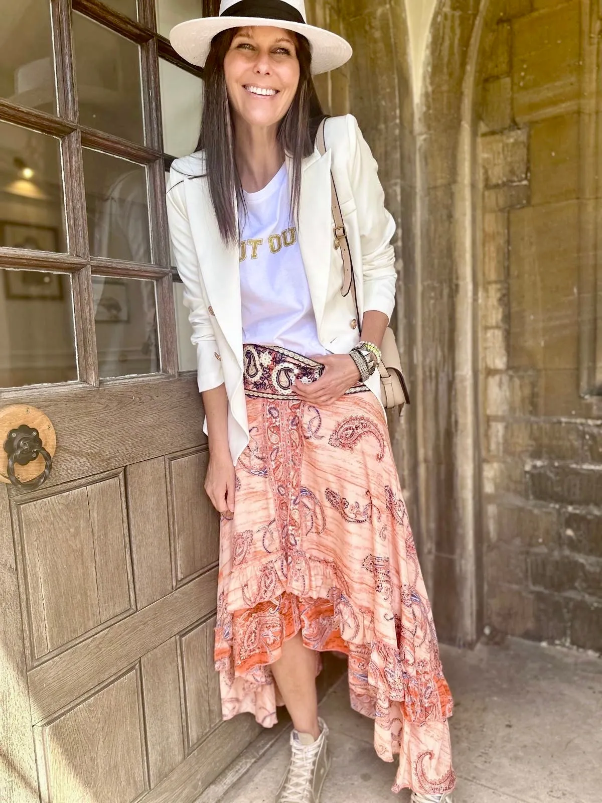 Eliza Blazer White