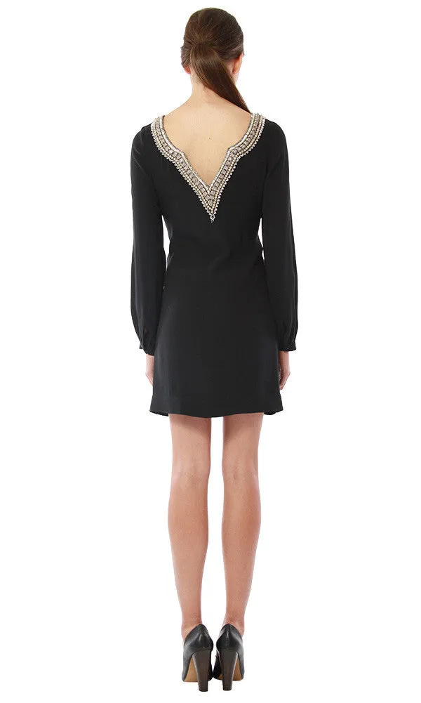 Embellished V Back Shift