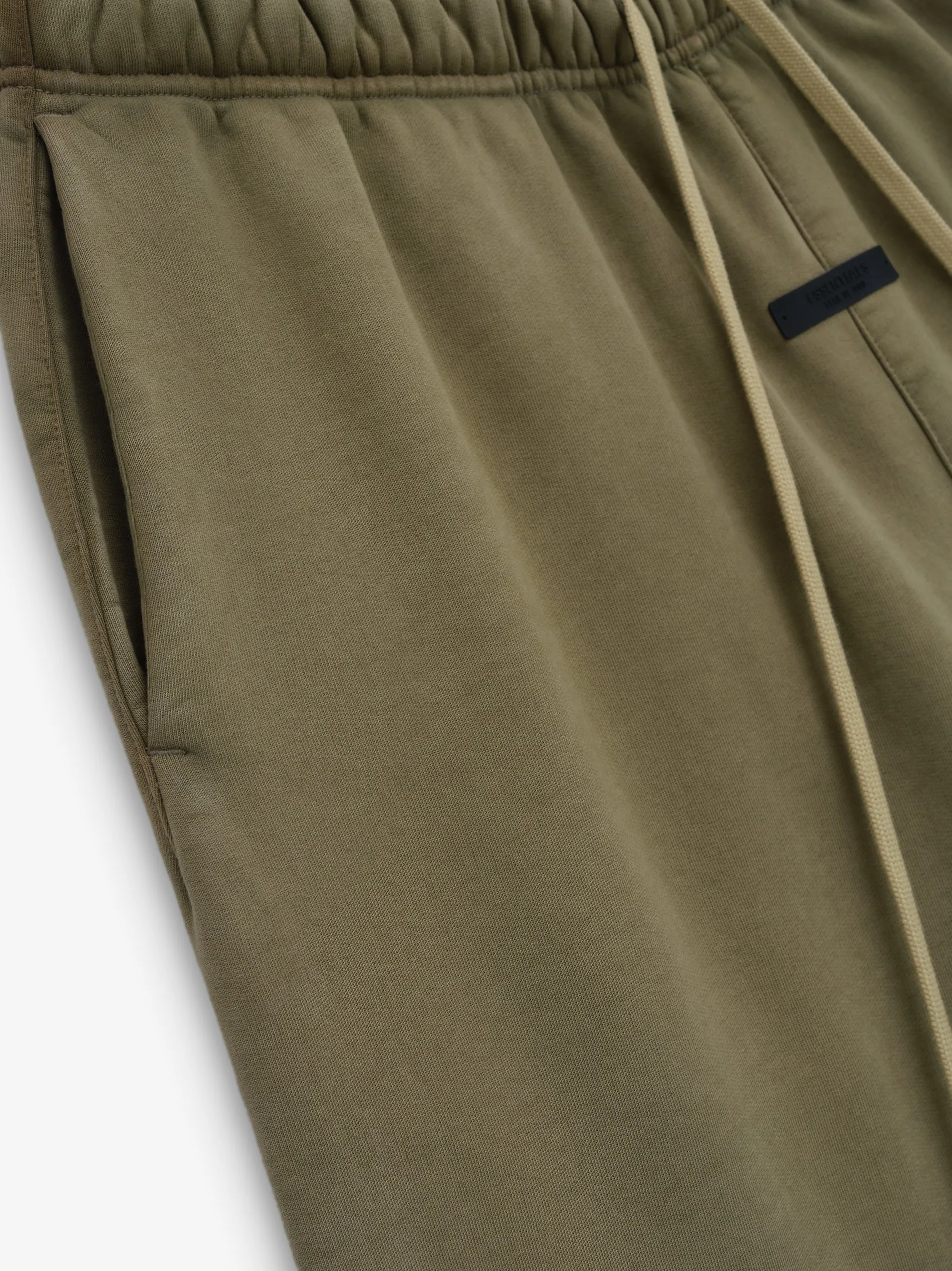 Fear of God Essentials Heavy Fleece Relaxed Sweatpants in Military