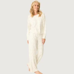 Full Of Love PJ Set (Ivory)