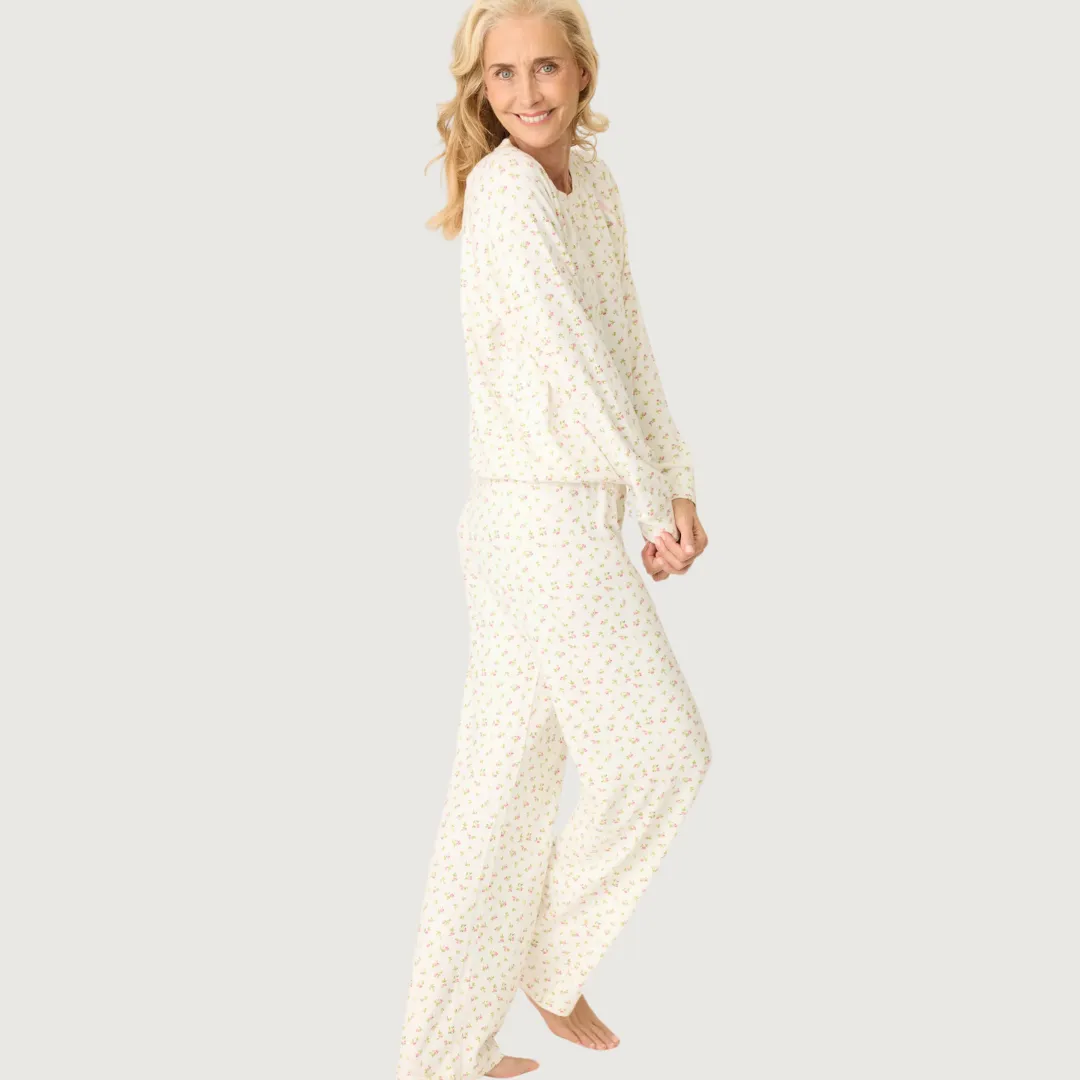 Full Of Love PJ Set (Ivory)