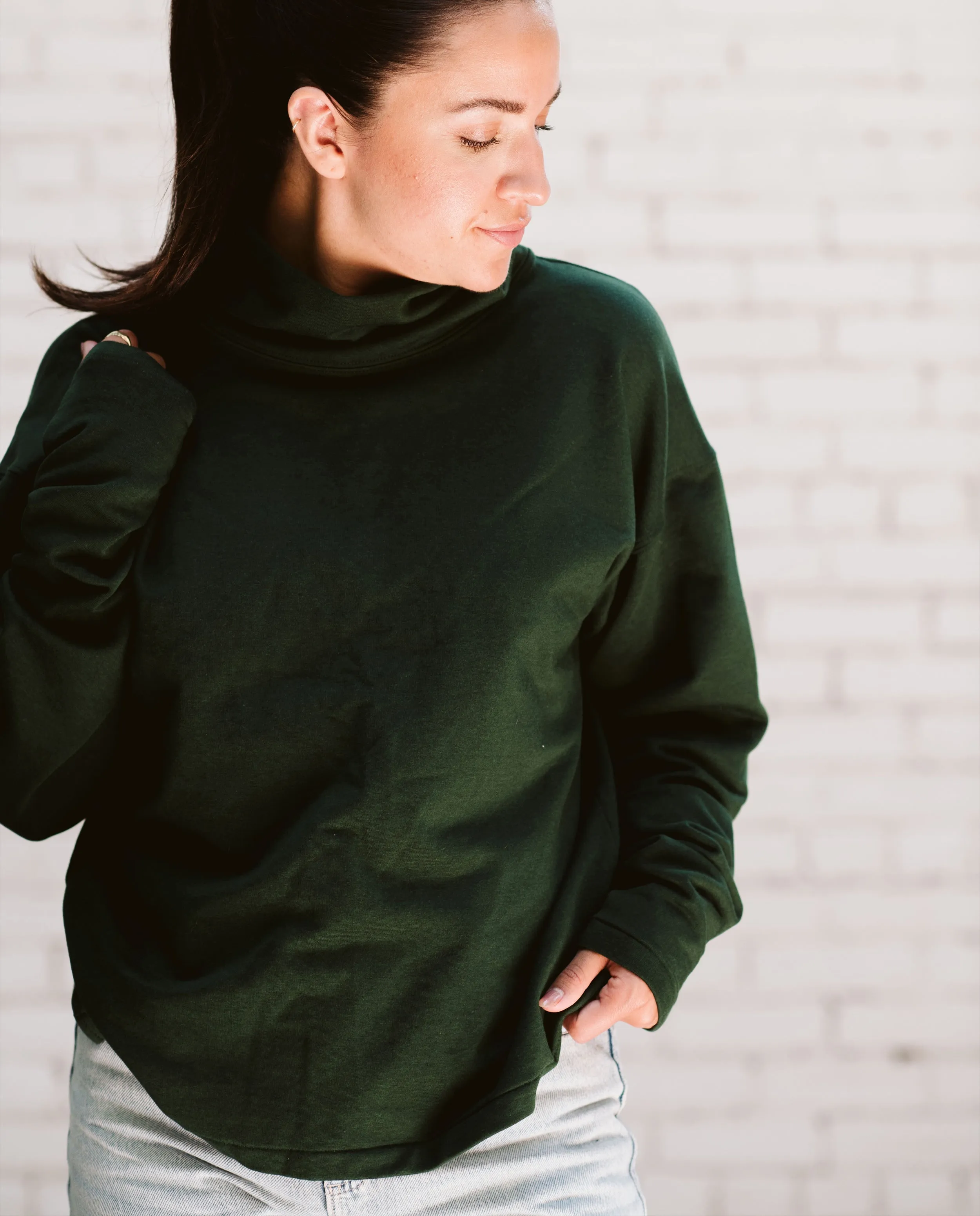 Funnelneck Sweatshirt