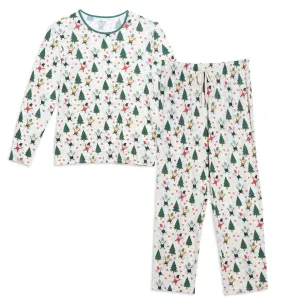 gnome for the holidays modal Long Sleeve pjs - Men