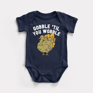 Gobble Til You Wobble Baby Bodysuit