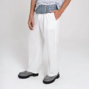HEDONIST RELAX TROUSERS WHITE