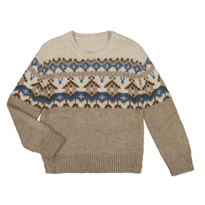 Jacquard Jersey Sweater
