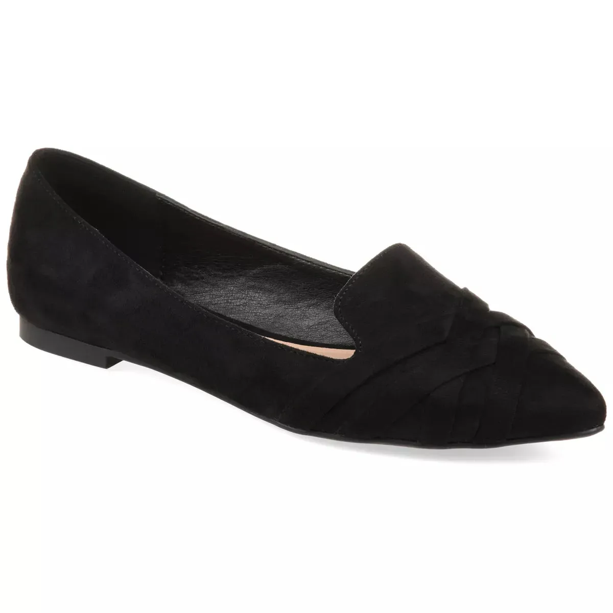 Journee Women's Mindee Slip-On Pointed Toe Loafer Flats - Size 9WD (Open Box)