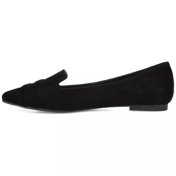 Journee Women's Mindee Slip-On Pointed Toe Loafer Flats - Size 9WD (Open Box)