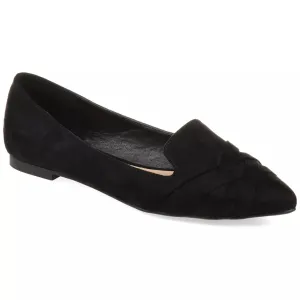 Journee Women's Mindee Slip-On Pointed Toe Loafer Flats - Size 9WD (Open Box)