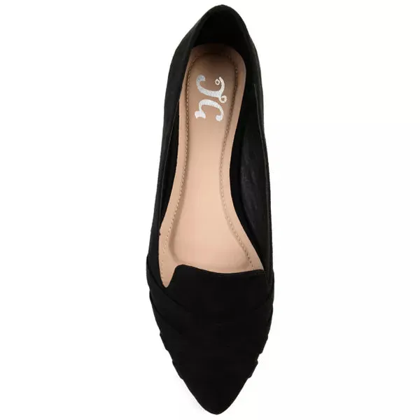 Journee Women's Mindee Slip-On Pointed Toe Loafer Flats - Size 9WD (Open Box)