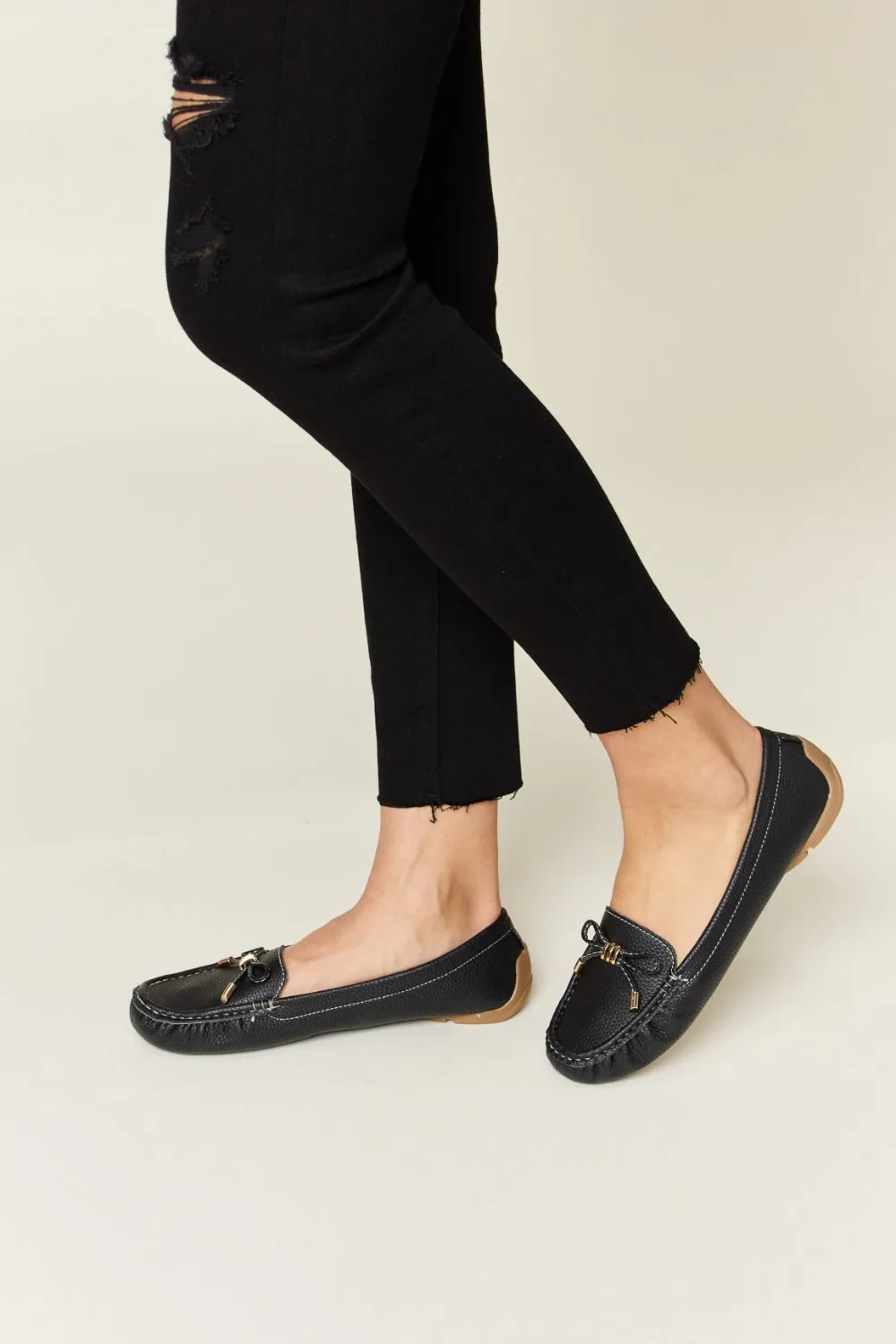 Juliana Bow Flat Loafers
