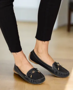 Juliana Bow Flat Loafers