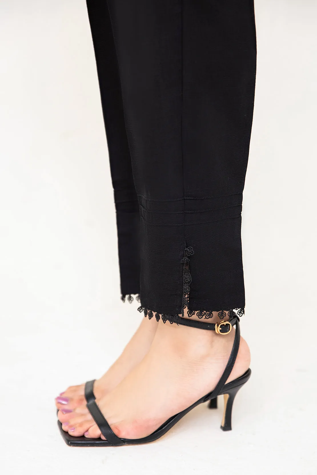 KHADDAR FITTED PANTS