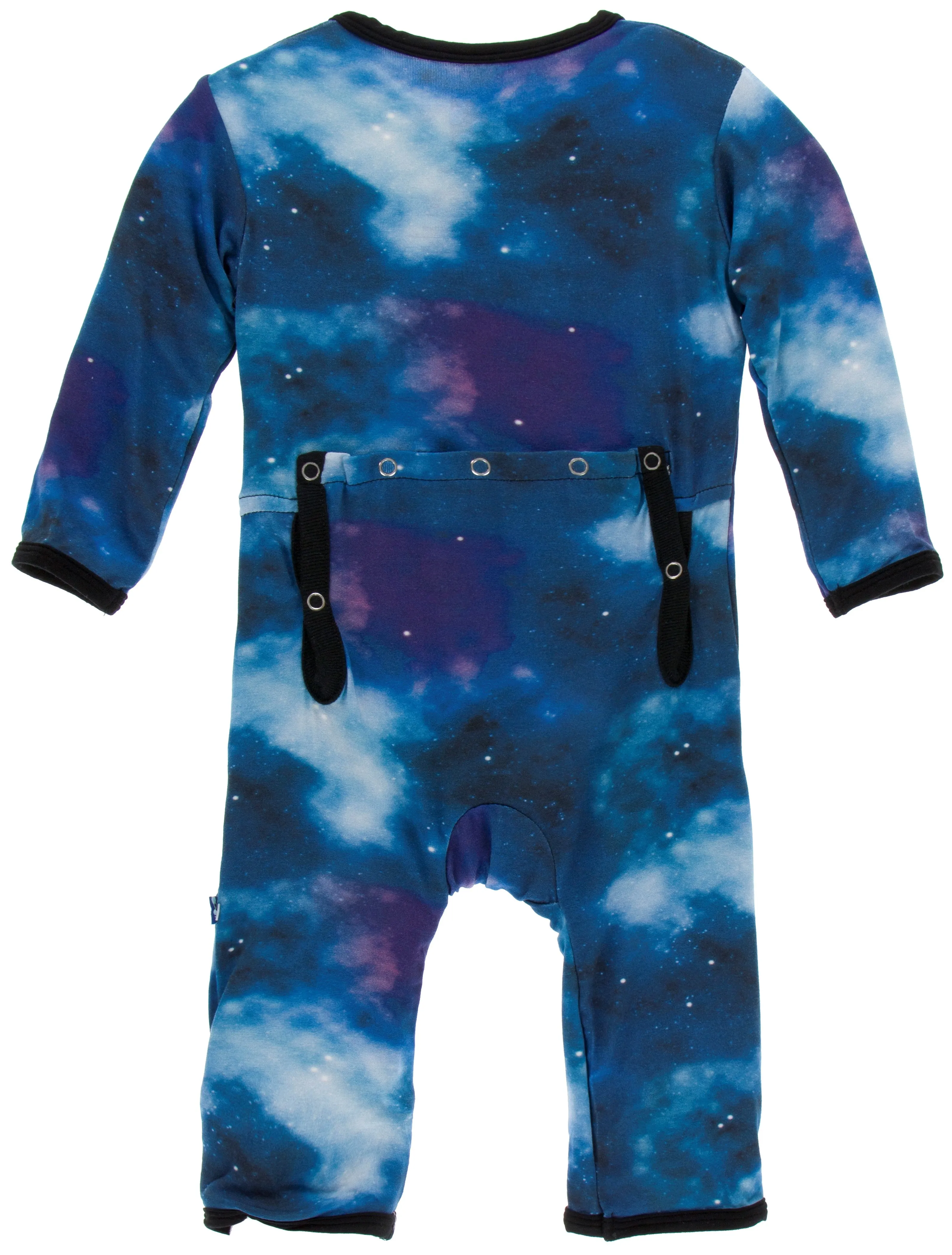KicKee Pants Wine Grapes Galaxy Coverall with Zipper