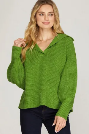 Kiwi Green Sweater