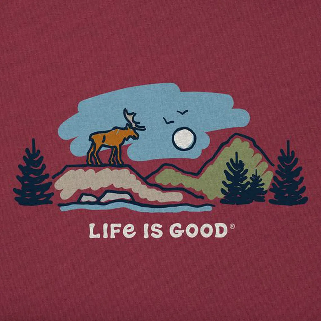 Life is Good Men's Moose Mountain Vista Crusher-Lite