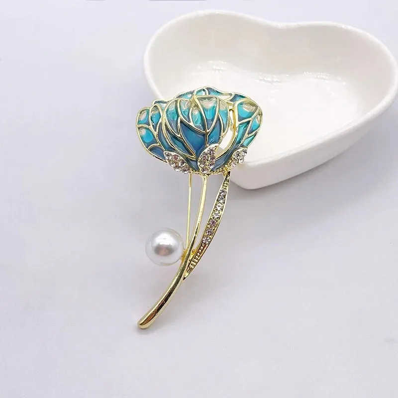 Malati Lace Brooch Pin