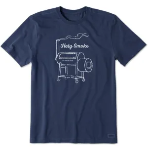 Men's Holy Smoke Smoker Short-Sleeve Tee - Darkest Blue