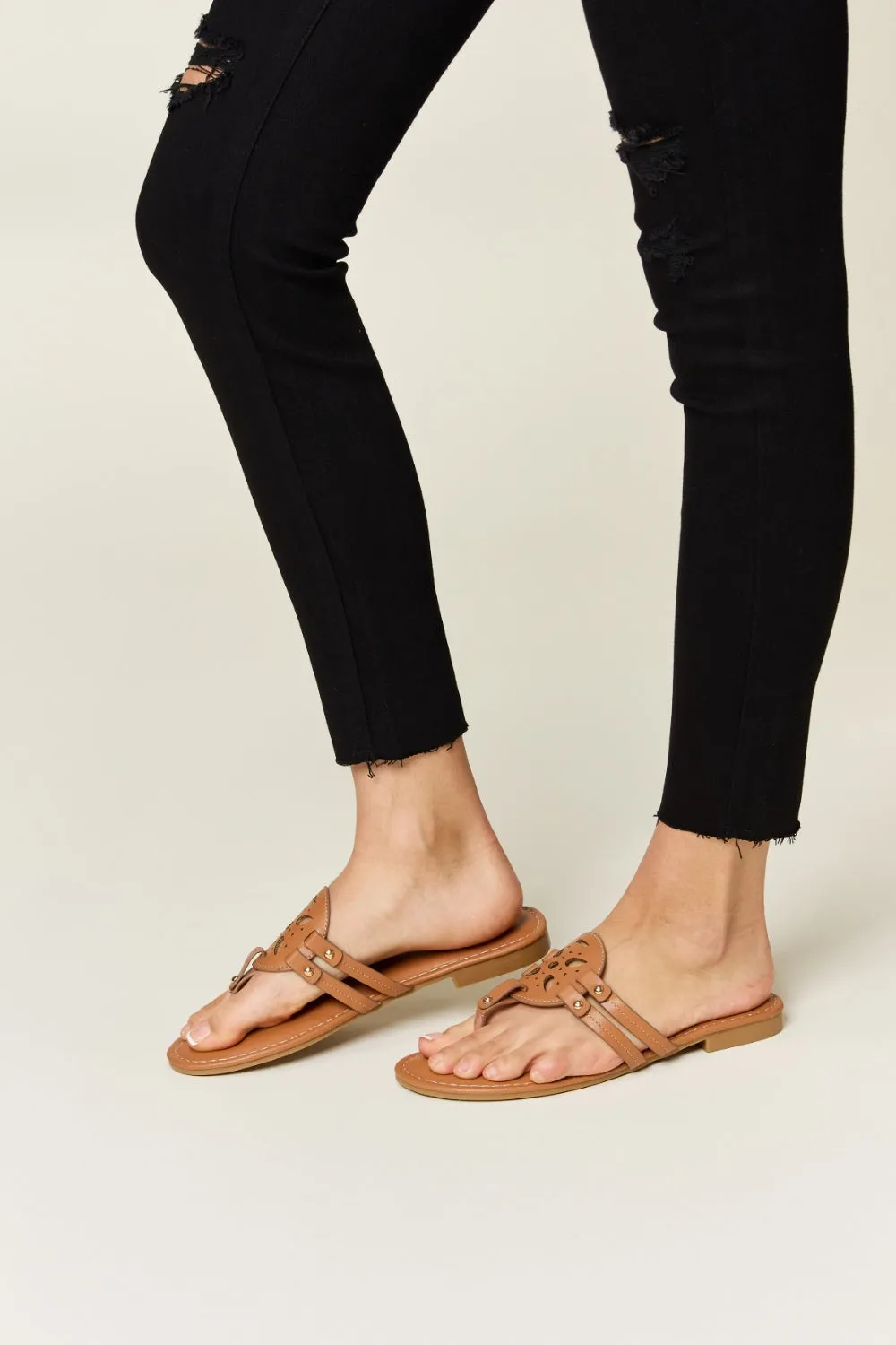 Minnie Leather Sandals