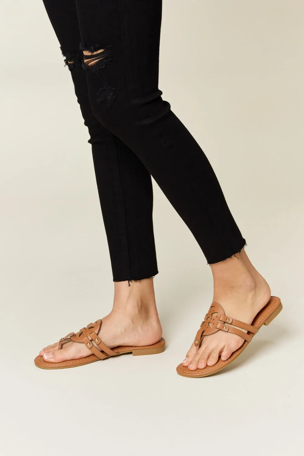 Minnie Leather Sandals